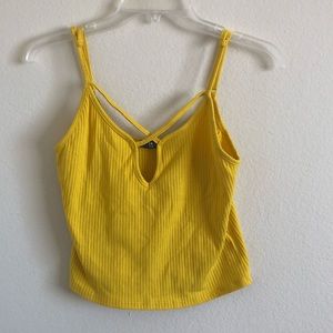 Cotton On Yellow crop top